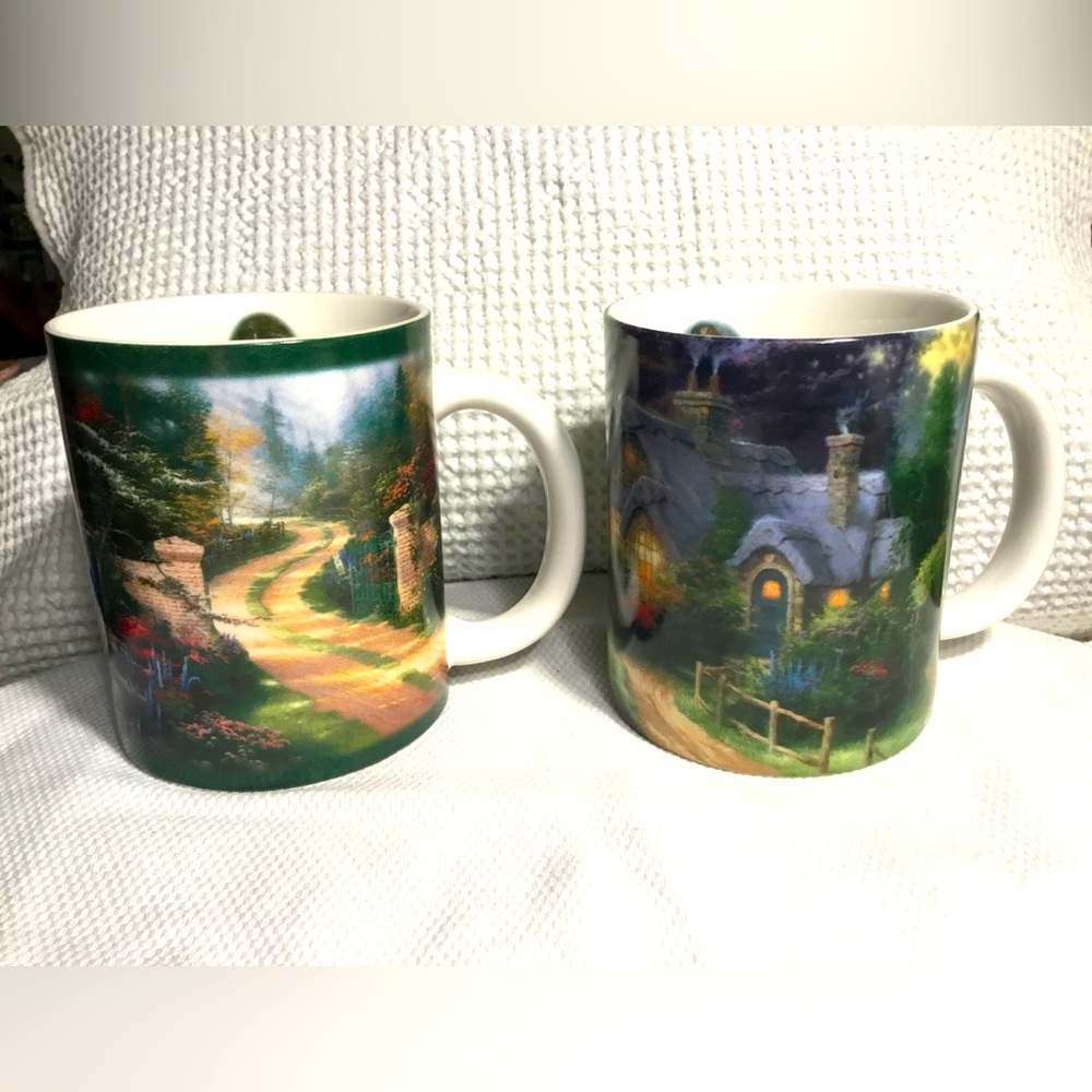 Thomas Kinkade Amcal 2-Mug Set